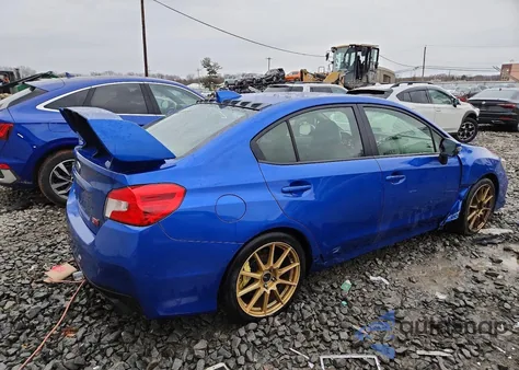 2019 Subaru Wrx Sti из США, поврежденный, VIN JF1VA2R69K9807370
